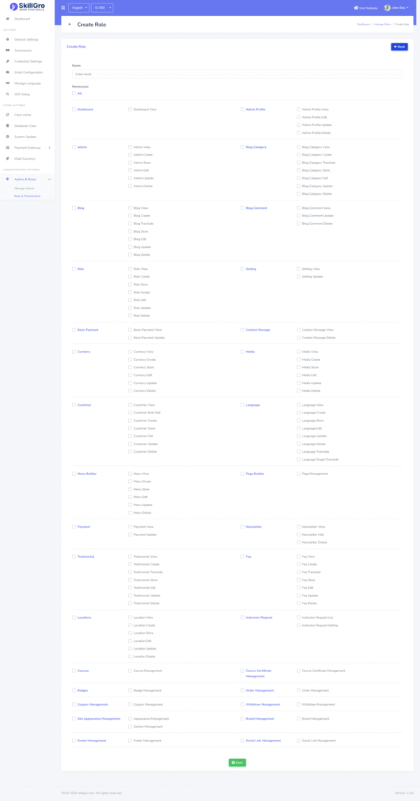 SkillGro LMS - Course & Learning Management System Laravel Script - Image 13