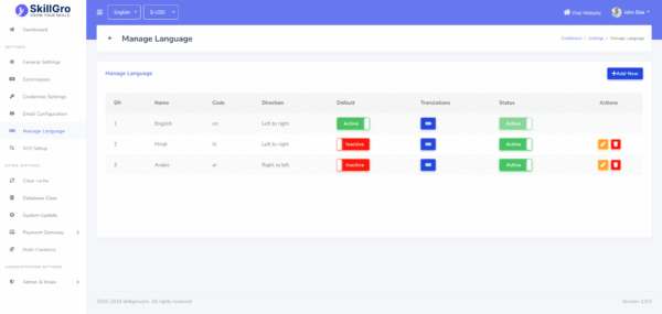 SkillGro LMS - Course & Learning Management System Laravel Script - Image 12