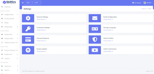 SkillGro LMS - Course & Learning Management System Laravel Script - Image 11